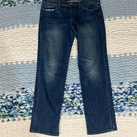 Lucky Brand Blue Straight Jeans Versatile Everyday Wear- Women’s 14/32 - Picture 2 of 13